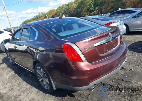 2009 Lincoln Mks from USA, damaged, VIN 1LNHM94R49G613825